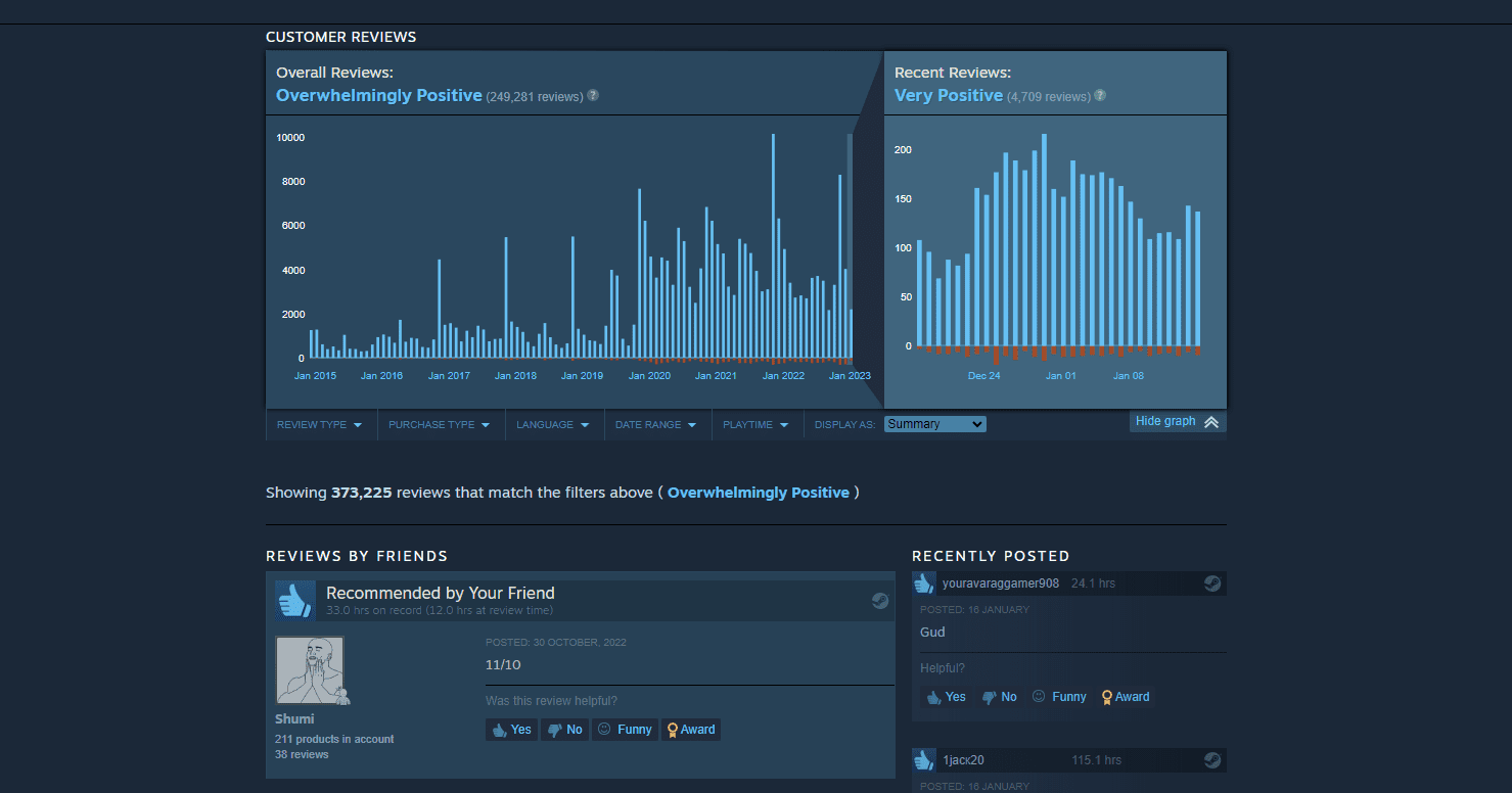 deleting steam review