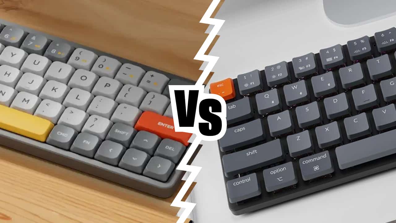 Best Low Profile 60 Keyboards