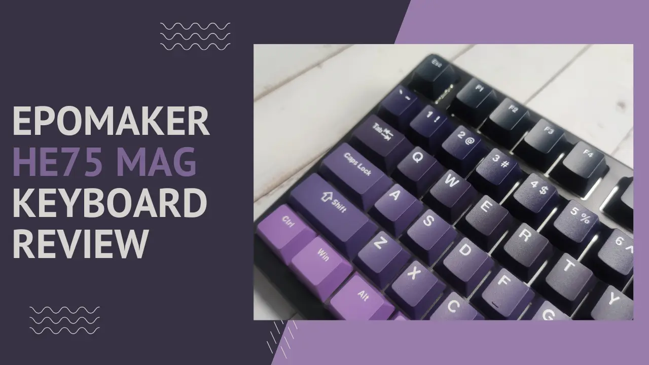Epomaker HE75 Mag WirelessKeyboard