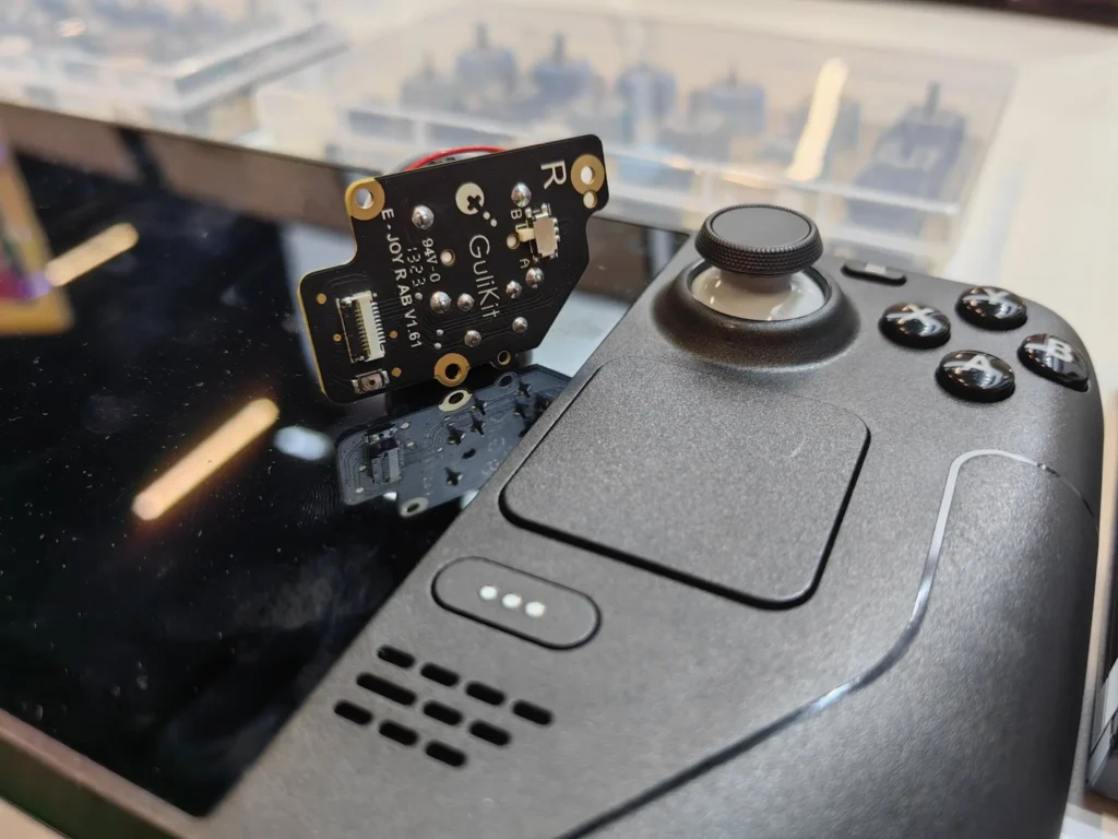 Fixing stick drift on Steam Deck joysticks with hall effect replacements 2 steam deck gulikit