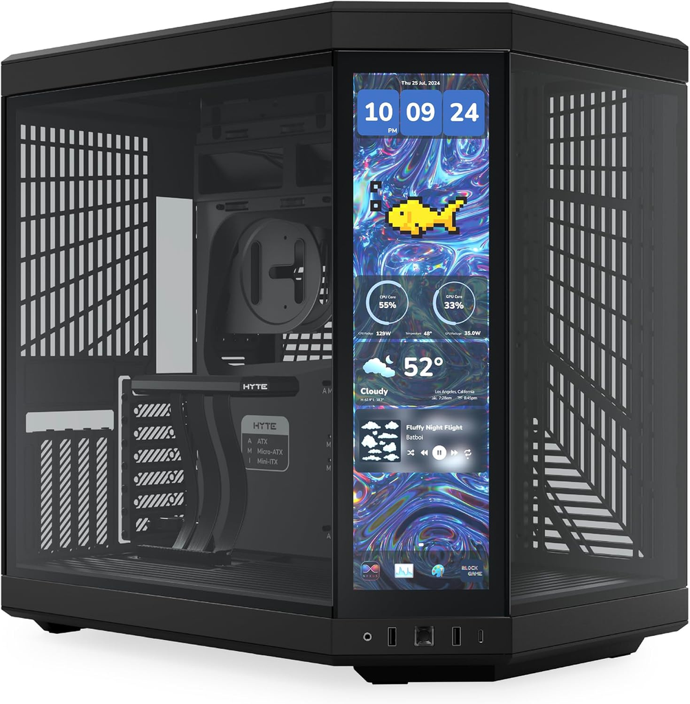 PC Cases with Screen on front (some can display Windows) 3 image 1