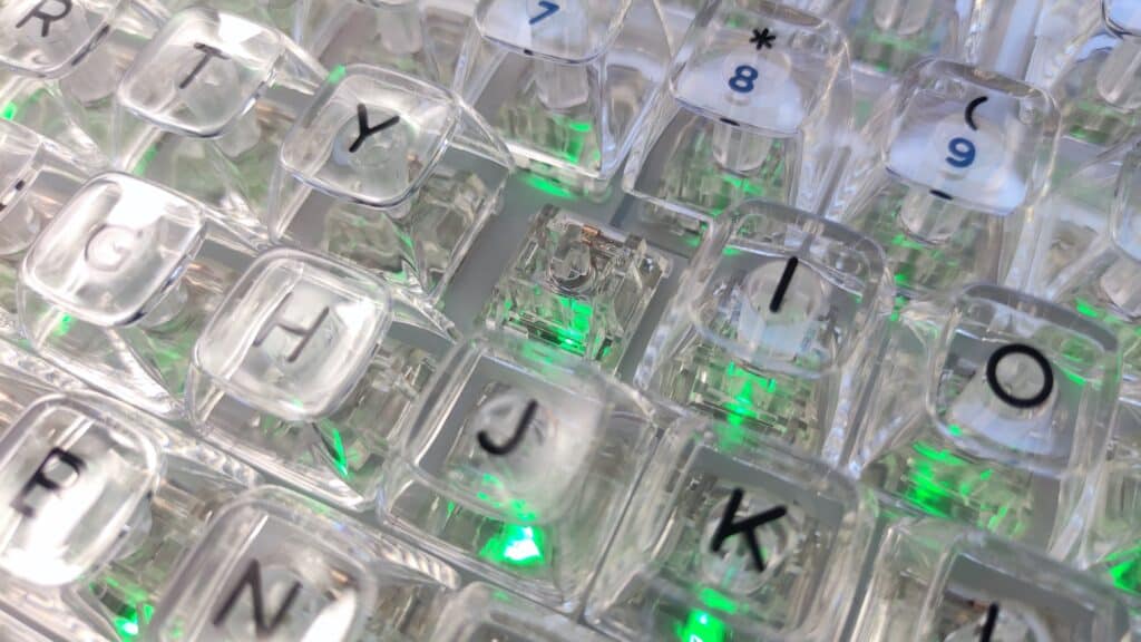 KiiBOOM Phantom 81 V2 clear switches