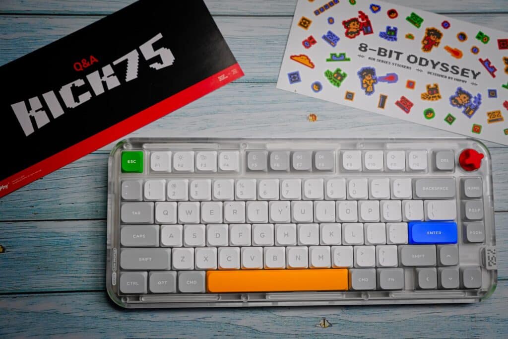 Nuphy Kick75 unboxed