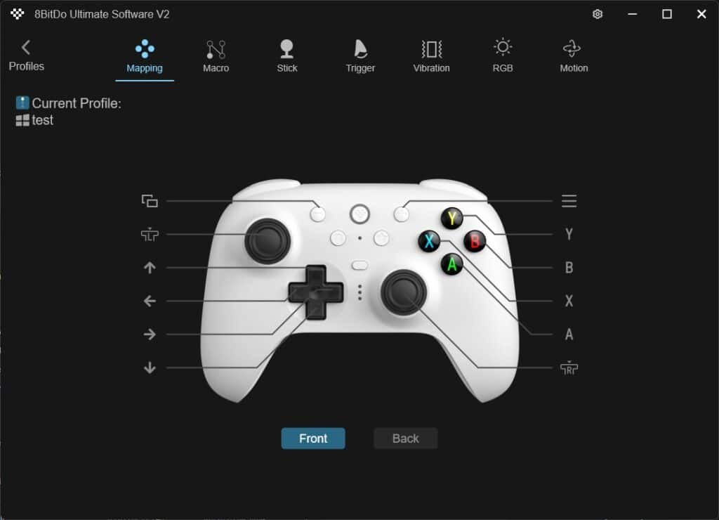8BitDo Ultimate 2 - Software 2