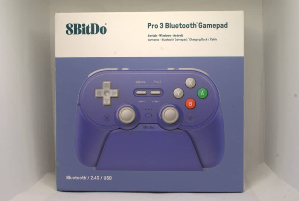 8BitDo Pro 3 packaging