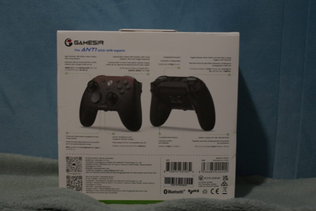 test GameSir G7 pro 13