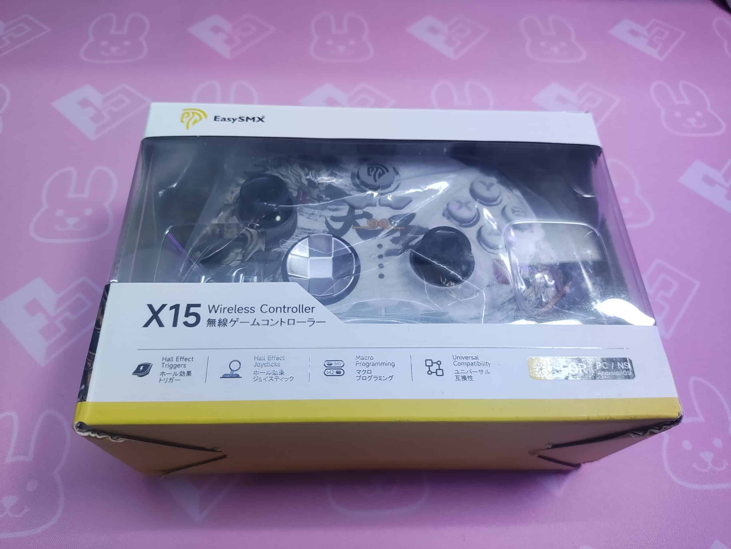 EasySMX X15 packaging