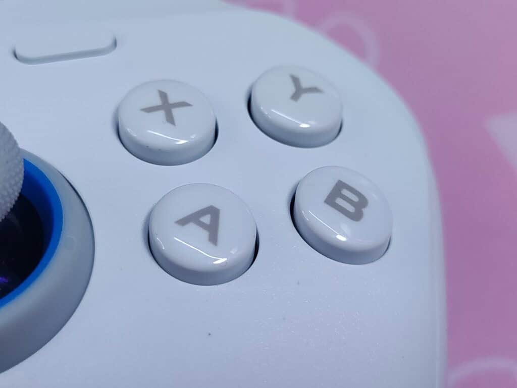 Flydigi Direwolf 4 membrane face buttons