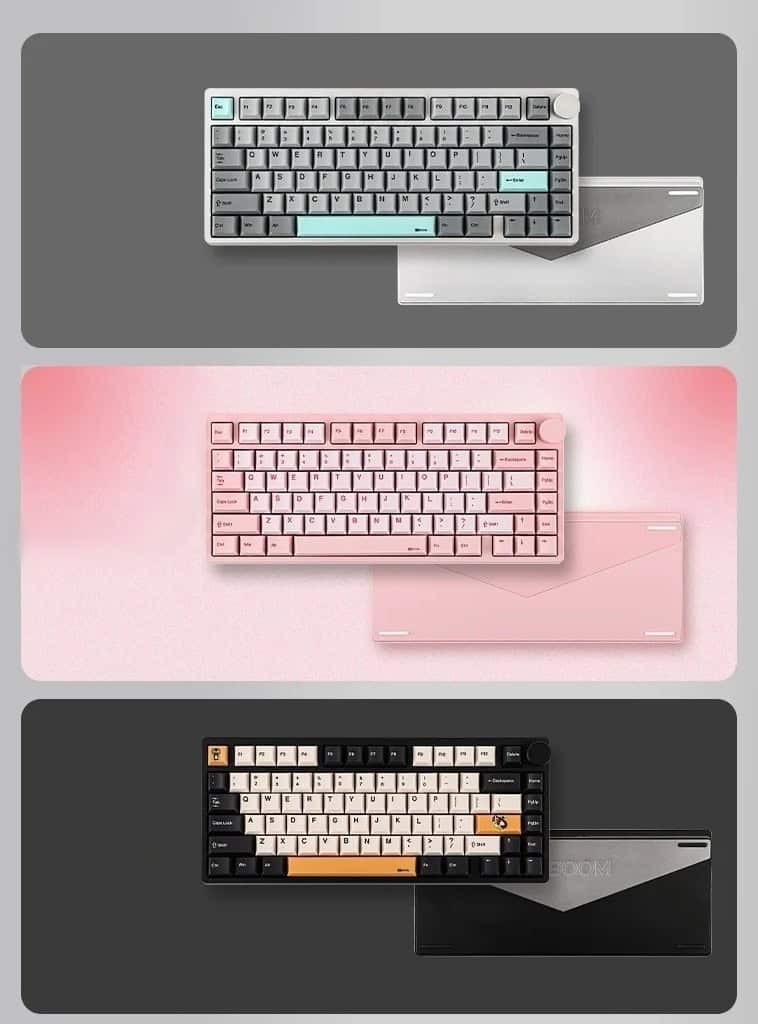 KiiBOOM Moonshadow V2 available color options