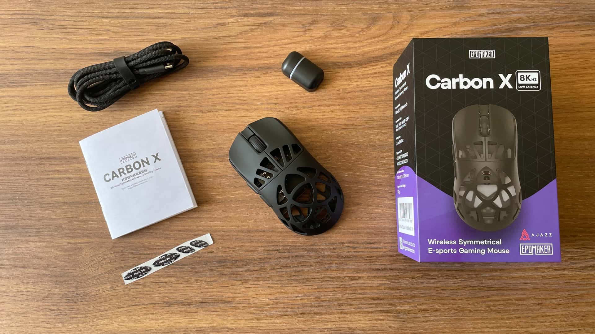 Epomaker Carbon X package contents 