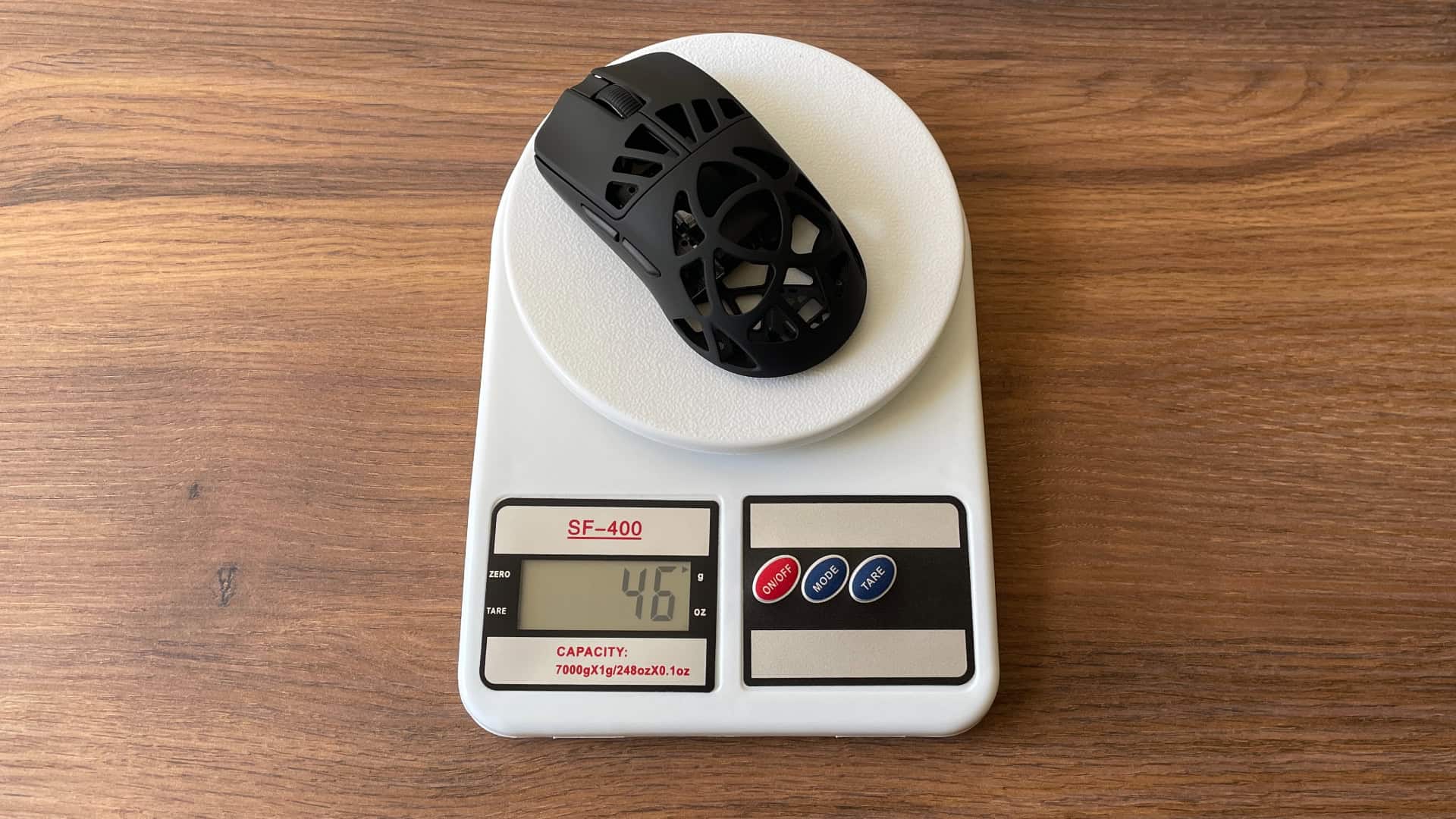 Epomaker Carbon X weighing
