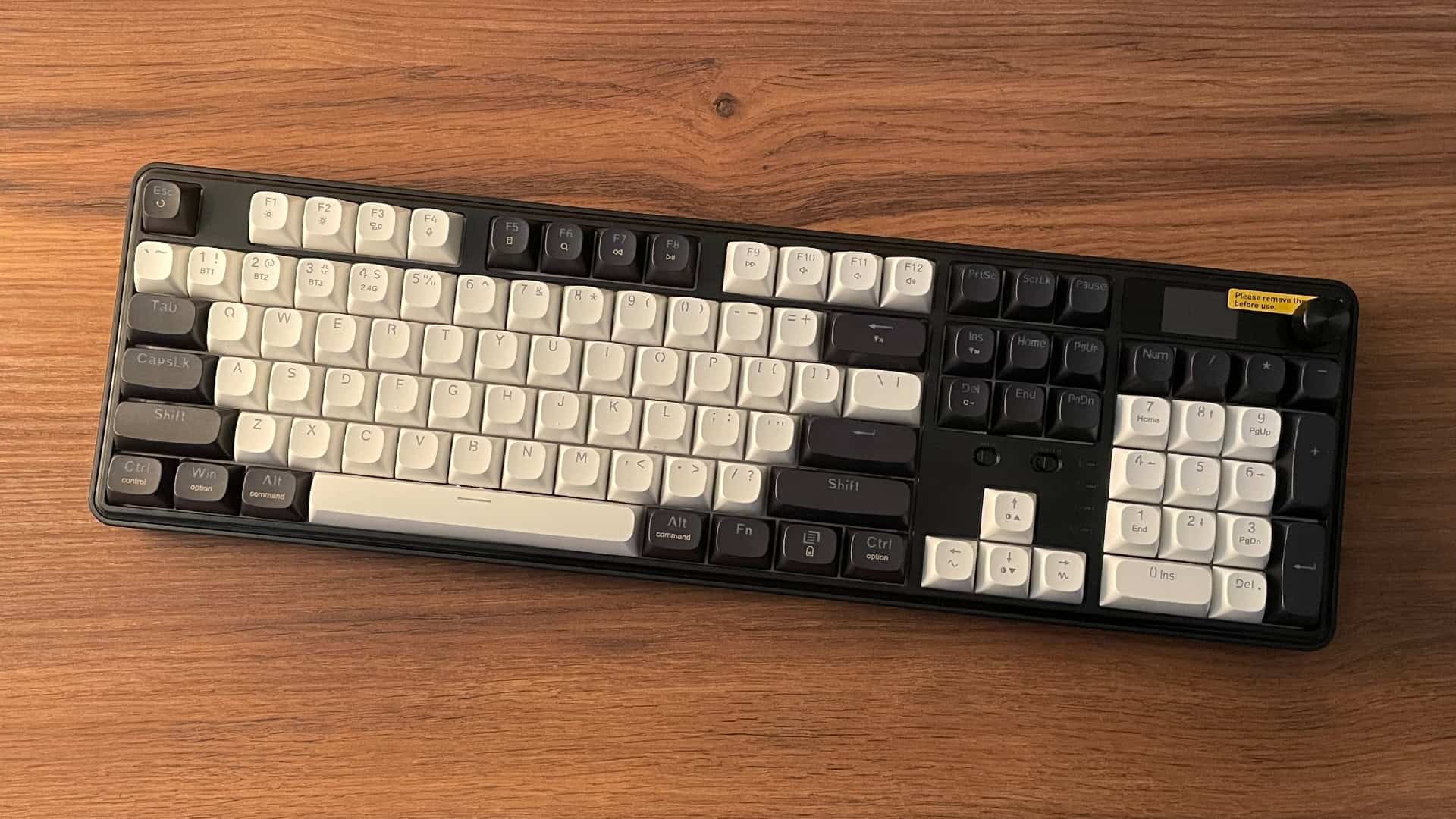 Top view of the Redragon Wyvern K761 Pro mechanical keyboard showing the key layout and design.