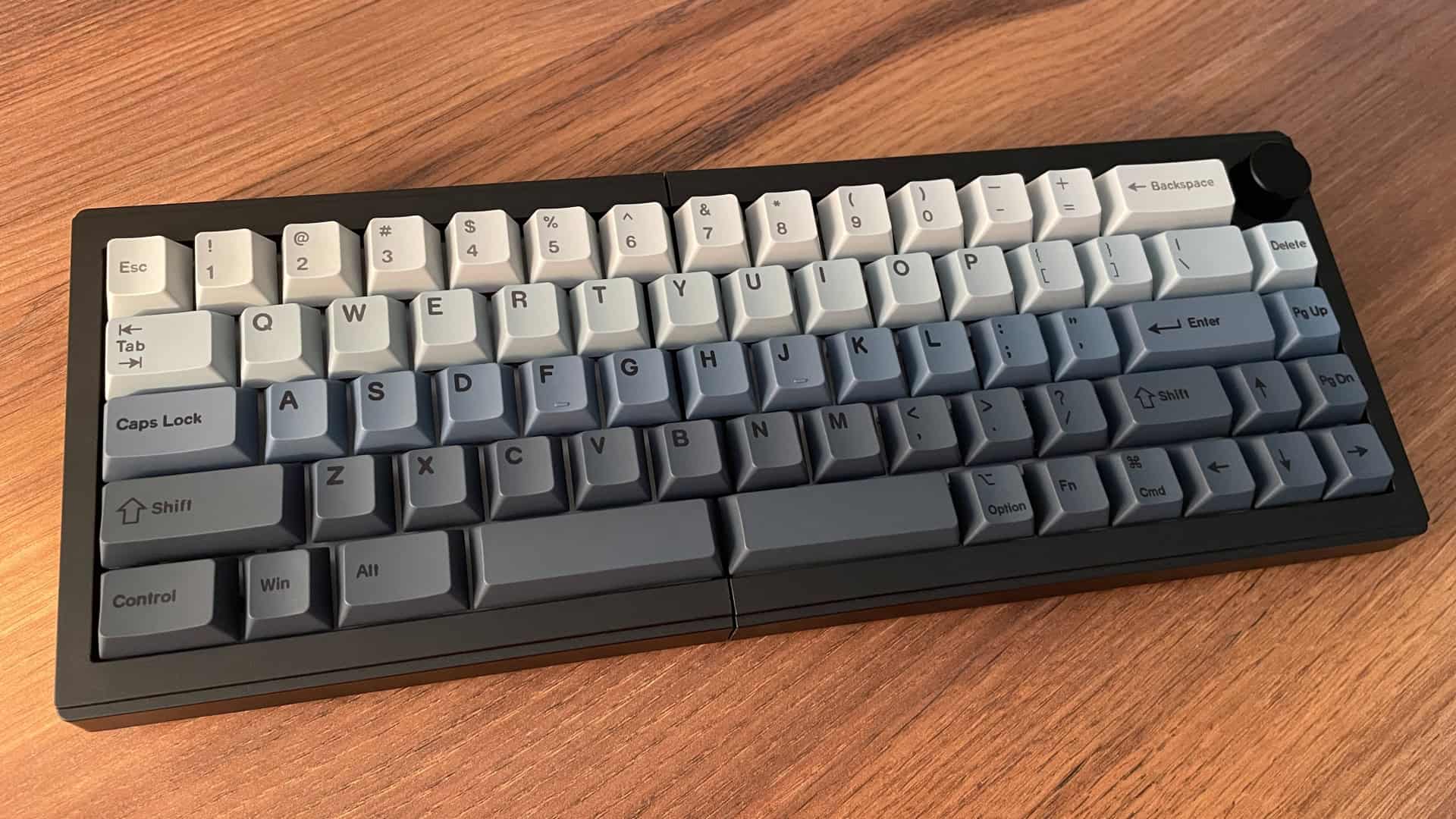 Top-down view of the Epomaker Split65 mechanical keyboard showing the full layout.