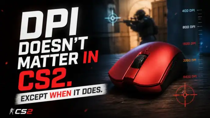 DPI Doesnt Matter in CS2. Except When It Does