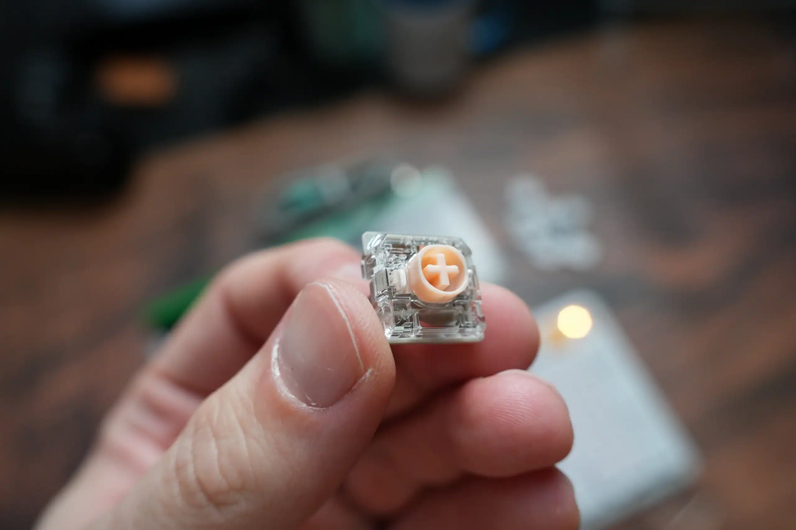 Blush Nano switches are pretty silent