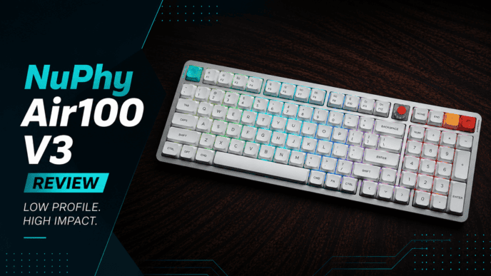 NuPhy Air100 V3 Keyboard Review