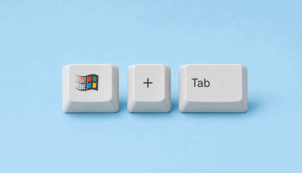 Windows + Tab keyboard shortcut keys for Task View in Windows