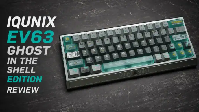 iqunix ghost in the shell