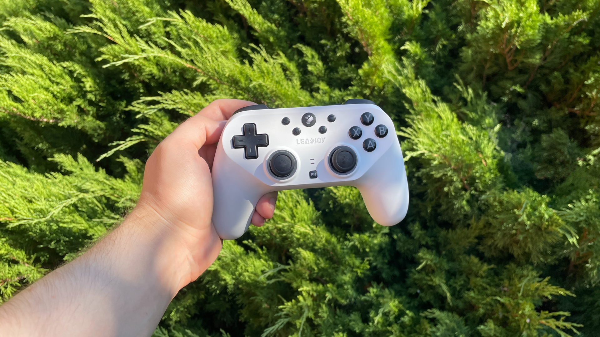 Leadjoy Saber Plus Review – $60 Symmetrical Controller with JS13 Pro TMR Sticks 21 Leadjoy Saber Plus controller shown in a clean, aesthetic product shot.