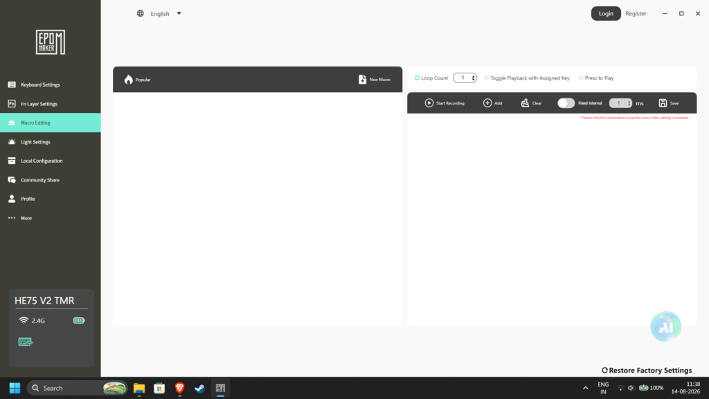 Epomaker HE75 V2 TMR Review - The best of both worlds 19 Screenshot 21