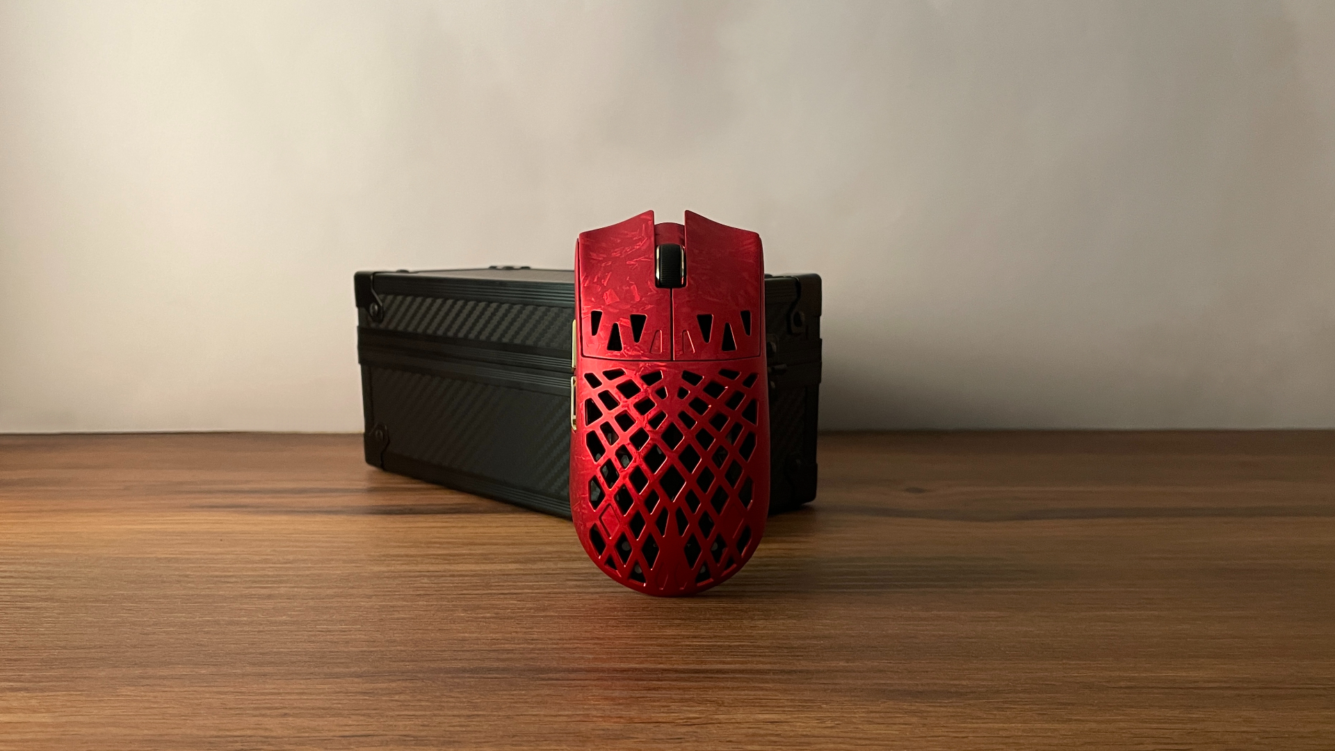 ATK Ghost Review – A Distinctive Take on the Lightweight Carbon Fiber Gaming Mouse 7 ATK Ghost gaming mouse shown on its own.