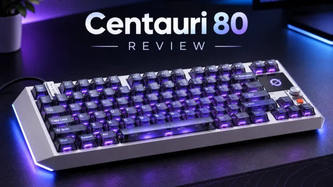 Centauri 80 keyboard review