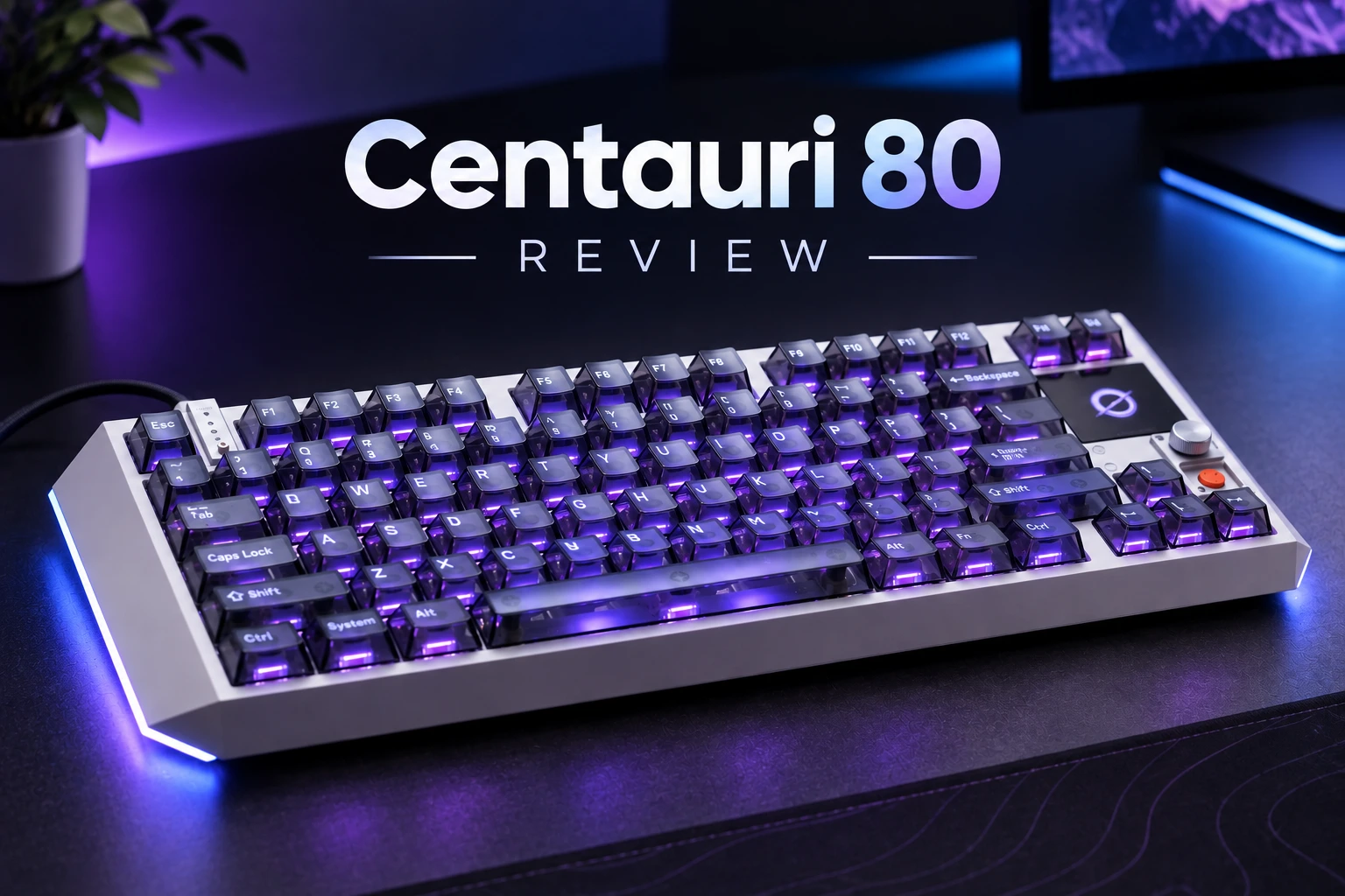 Centauri 80 keyboard review