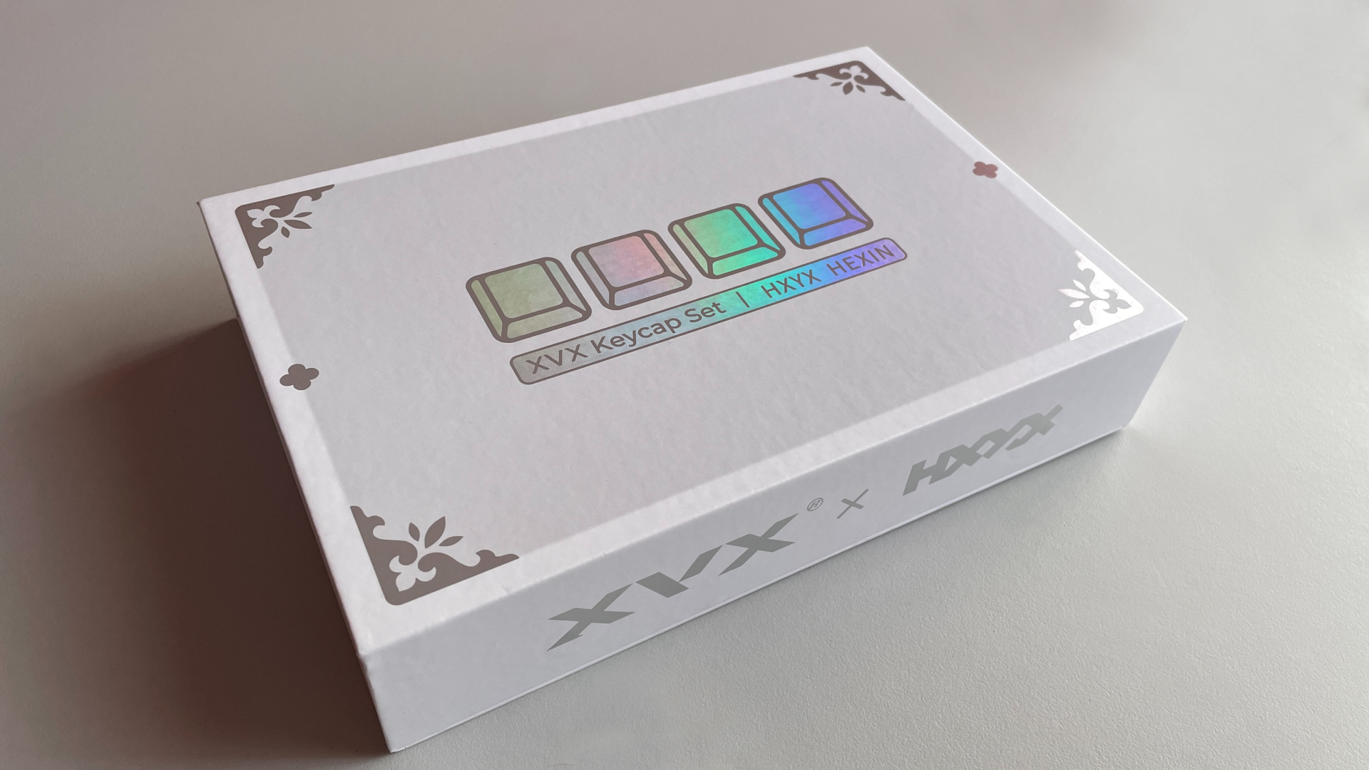 XVX Ceramic Keycaps Review: Year of the Horse Keycap Set 3 Packaging box for the XVX Year of the Horse ceramic keycap set.