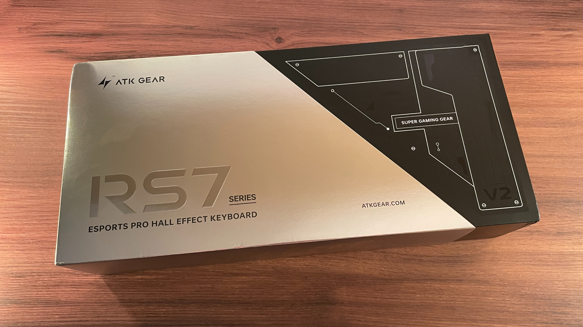 ATK RS7 V2 Ultra Review – A 75% Hall Effect Keyboard With A Twist 3 The retail box for the ATK RS7 V2 Ultra keyboard.